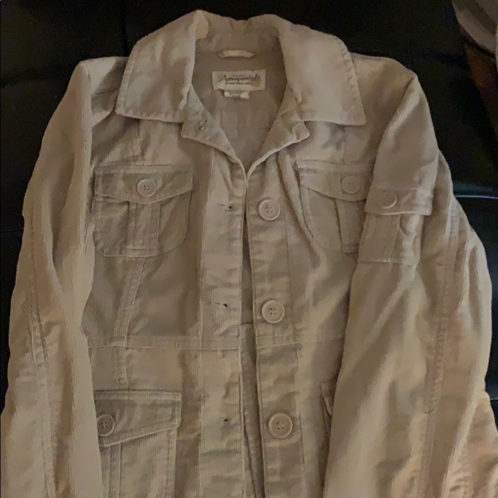 Khaki Aeropostale blazer barely worn
